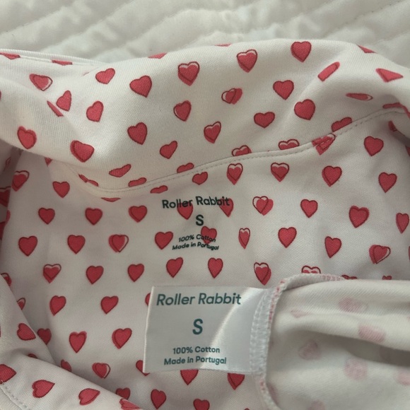 Roller Rabbit Heart Print Pajama Set - Picture 5 of 5